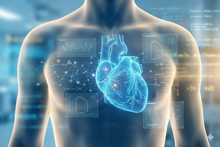 Cardiovascular risk modeling visualization